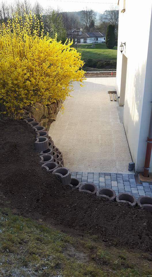 Terrasse en pavé Xertigny